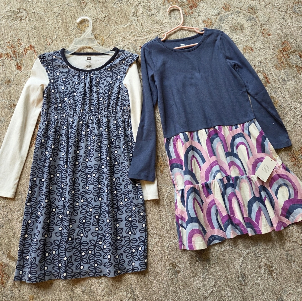 Bundle of 2 Tea  girls dress